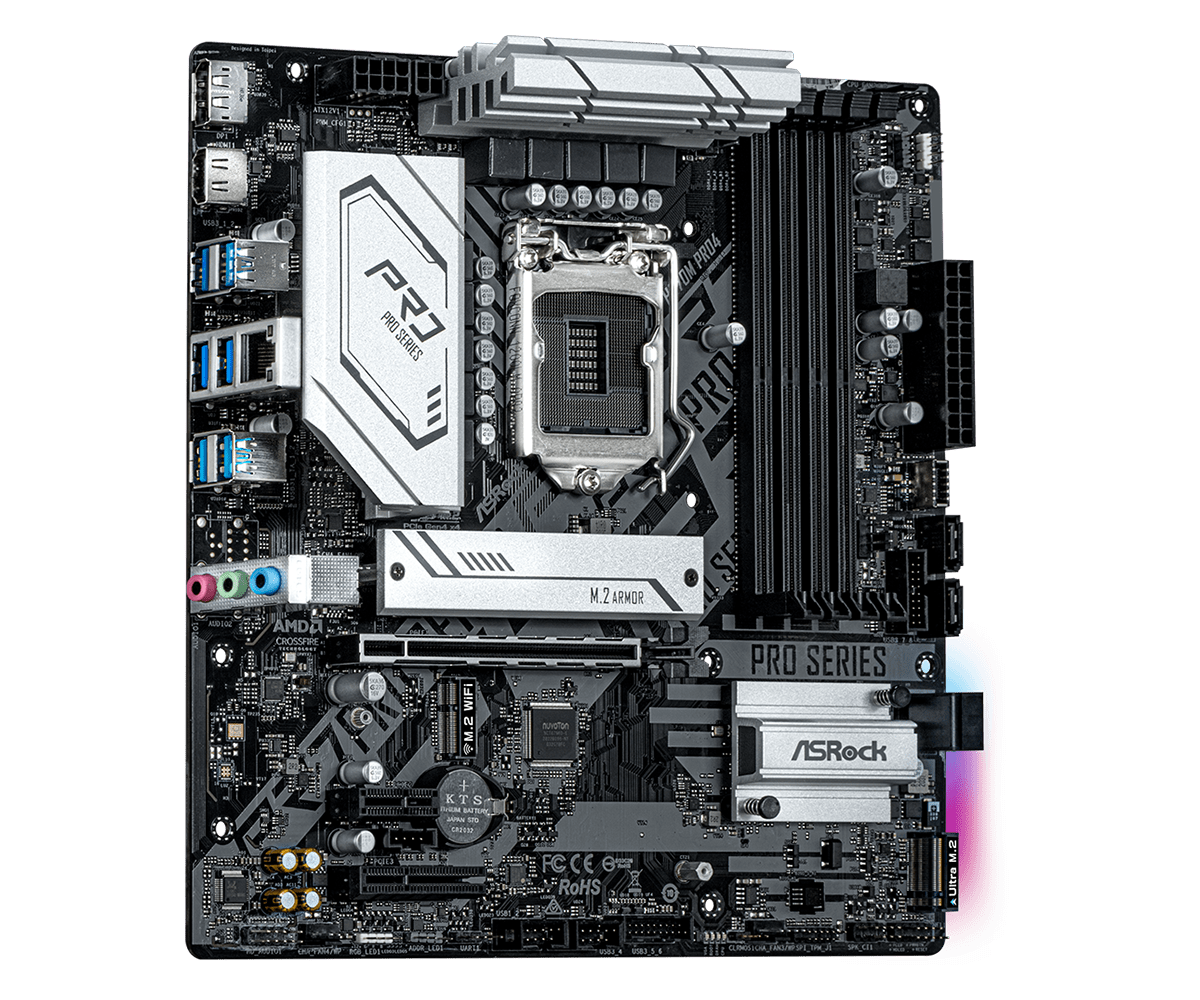 Asrock h570m pro4 обзор